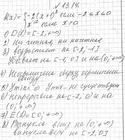 Изображение Упр.13.14 ГДЗ Мордкович 9 класс